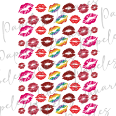 Plancha de Tatuajes Besos - comprar online