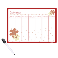 Planner Semanal Flores - Papeles Lunares