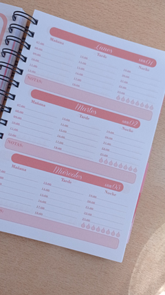 Agenda Docente 2025 Personalizable - tienda online