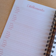 Agenda Docente 2025 Personalizable - tienda online