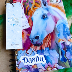 Cuaderno A6 H. LISA Personalizable - Papeles Lunares