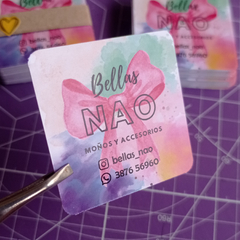 Stickers 5 cm. x 100u. en internet