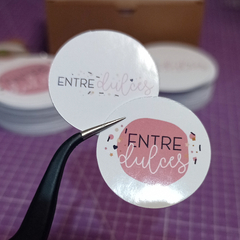 Stickers 2,5 cm. x 100u. - comprar online