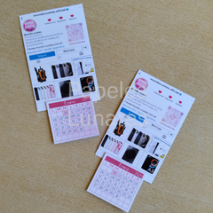 Calendario Semi imantado Mignon - comprar online