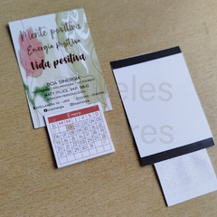 Calendario Semi imantado Mignon - Papeles Lunares