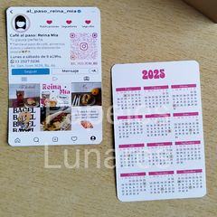 Calendario Tarjeta - tienda online
