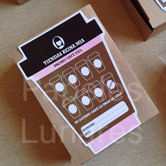 Tarjetas Café Simple Faz - comprar online