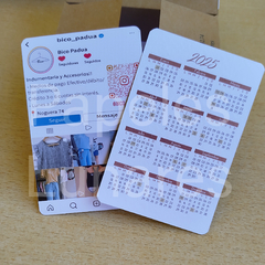 Calendario Tarjeta
