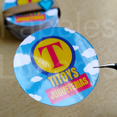 Stickers 5 cm. x 100u. - comprar online