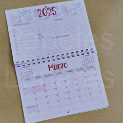 Calendario de Pared Mariposa - Papeles Lunares