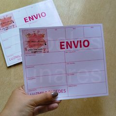Sticker para envios en internet
