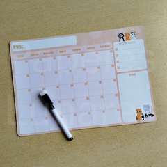 Planner Mensual Gatitos - Papeles Lunares