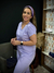 Scrub Feminino Tulipa Lilás - Gabardine - comprar online