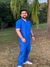 Scrub Masculino Azul Hortênsia