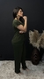 Scrub Feminino Tulipa Verde Militar - tecido crepe - comprar online