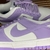 Dunk Low - Branco/Lilás na internet