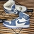 Jordan Mid 1 - Azul/Branco