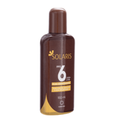 Óleo Bronzeador FPS 6 Uva E Uvb Solaris 150ml na internet