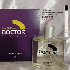 Kit Doctor Plus Deo Colonia Masculina+Lattitude Stamina Deo Colônia 15ml - comprar online