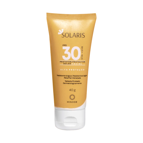 Protetor Solar Facial Solaris UVA e UVB FPS 30 40g