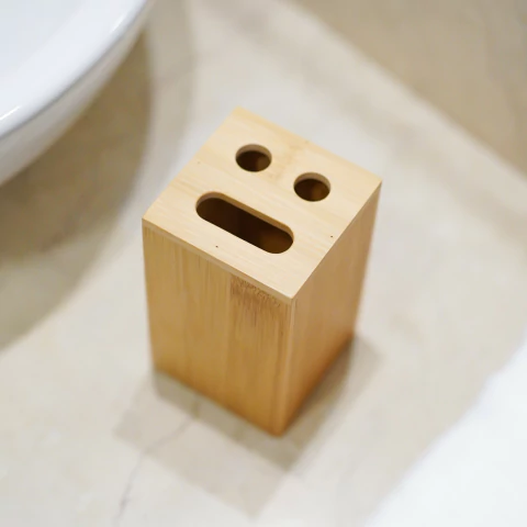 PORTA CEPILLOS POTS DE BAMBU