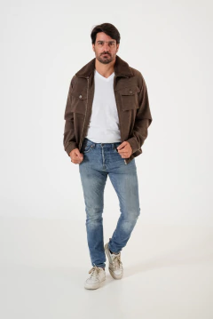 Campera de paño