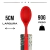 Colher Redonda de Silicone 27cm Grande - comprar online