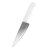 Faca Profissional Aço Inox Cozinha Churrasco Cabo Branco 5¨ Caixa com 24 Peças - comprar online