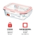 Kit 3 Potes De Vidro Herméticos Retangular 1050ml - comprar online