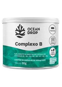 COMPLEXO B 60 CAPSULAS 500 MG