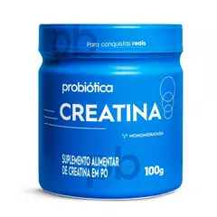 CREATINA PURA PROBIÓTICA POTE 100G V02