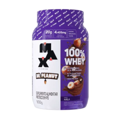 100% Whey Dr. Peanut Max Titanium - Pote 900g