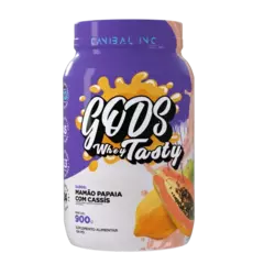 Gods Whey Tasty 3W 900g Sabor:Mamao Papaia com Cassis Lote 15968
