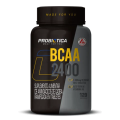 Bcaa 2400 Probiótica - 120 Tabletes