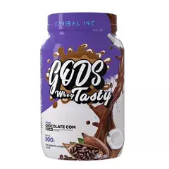 Gods Whey Tasty 3W 900g Sabor:Chocolate c/ Coco Lote 16846/1