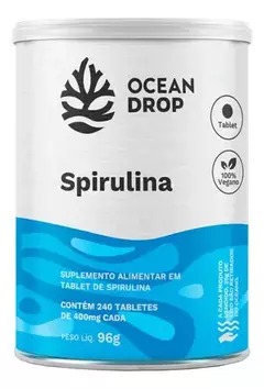 SPIRULINA 240 TABLETS 400 MG