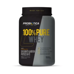 100% Pure Whey Probiótica - Pote 900g