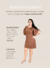 VESTIDO TULIPA MARROM - loja online