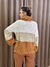 BLUSA TRICÔ GOLA CORES CARAMELO - loja online