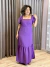 VESTIDO LONGO ROXO