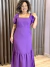 VESTIDO LONGO ROXO - comprar online