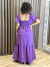 VESTIDO LONGO ROXO - comprar online