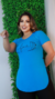 LUX GIRL CAMISETA CORTE LATERAL 1096 - Sun Gold Fitness