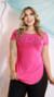 LUX GIRL CAMISETA CORTE LATERAL 1096 na internet