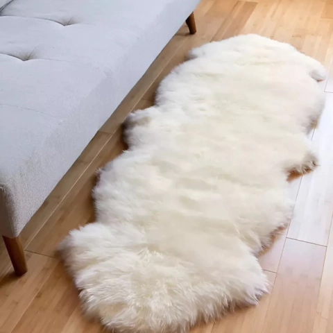 Tapete Lã de Ovelha Premium 170cm x 60cm