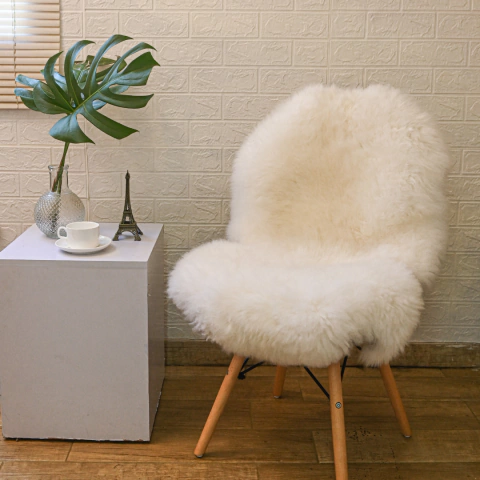 Pelego Natural de Ovelha Premium P