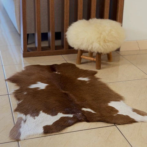 Tapete De Couro Bovino Legítimo Premium P - comprar online