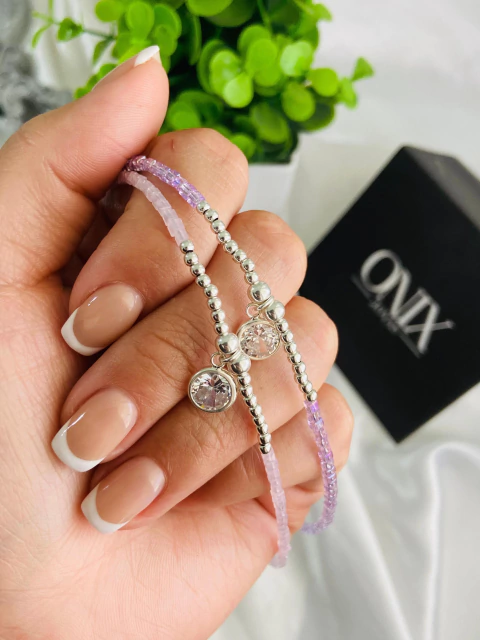 GARGANTILLA CRISTAL CUBO CON SUSANO - comprar online