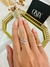 ANILLO DOBLE CON INFINITO Y LISO CON CUBIC'S - comprar online