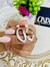 AROS OVALES CON CUBIC'S - comprar online
